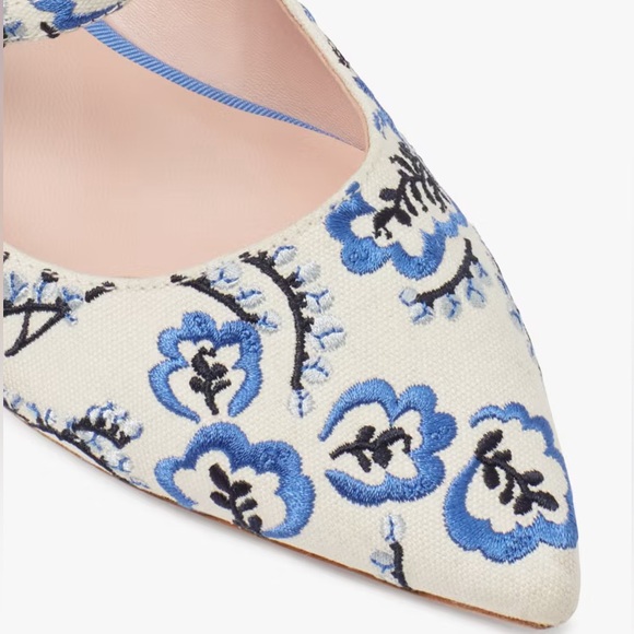 NIB Kate Spade Par Picnic Floral flats - Picture 4 of 6